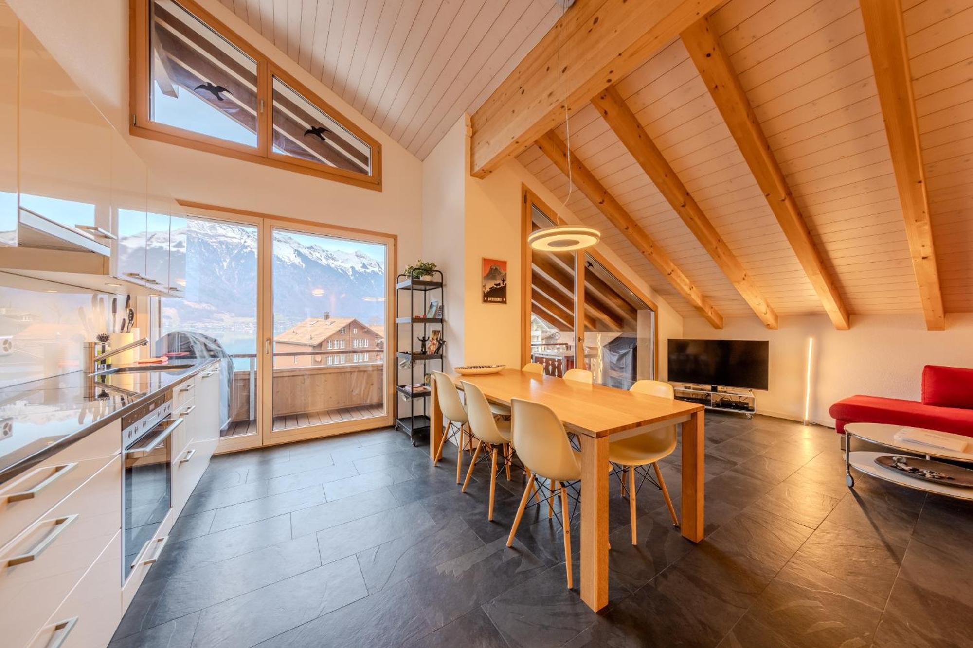 Chalet Apartments Iseltwald Exterior photo